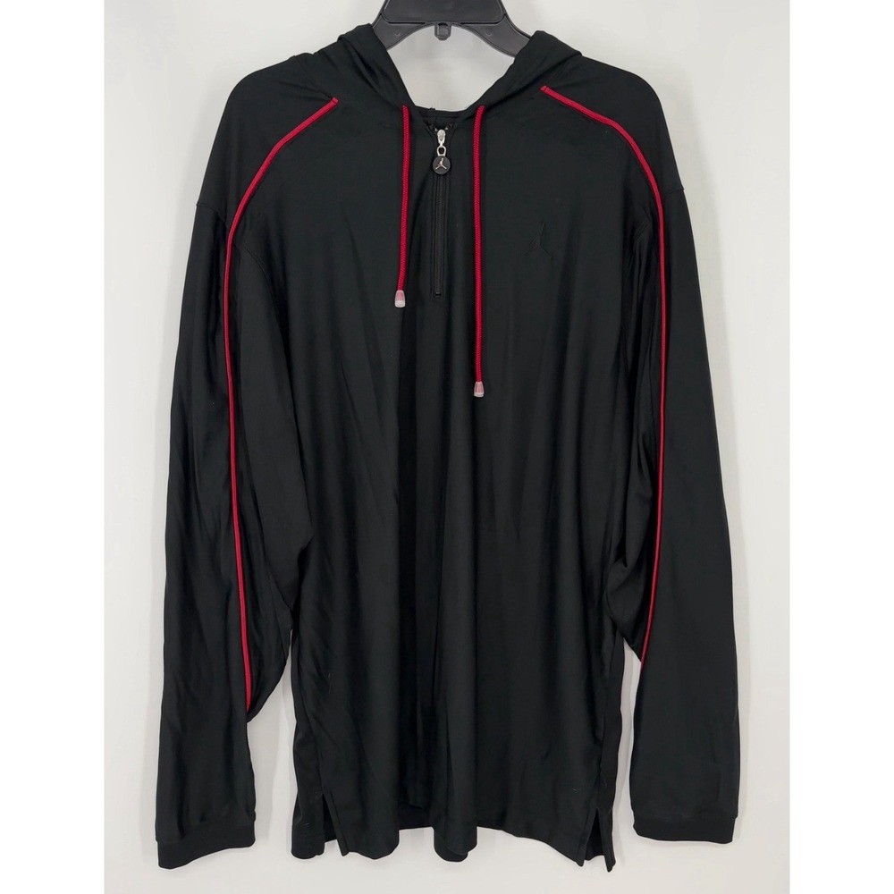 Air Jordan Nike Training Lightweight Quarter 1/4 Zip Hoodie Sweatshirt Mens 2XL